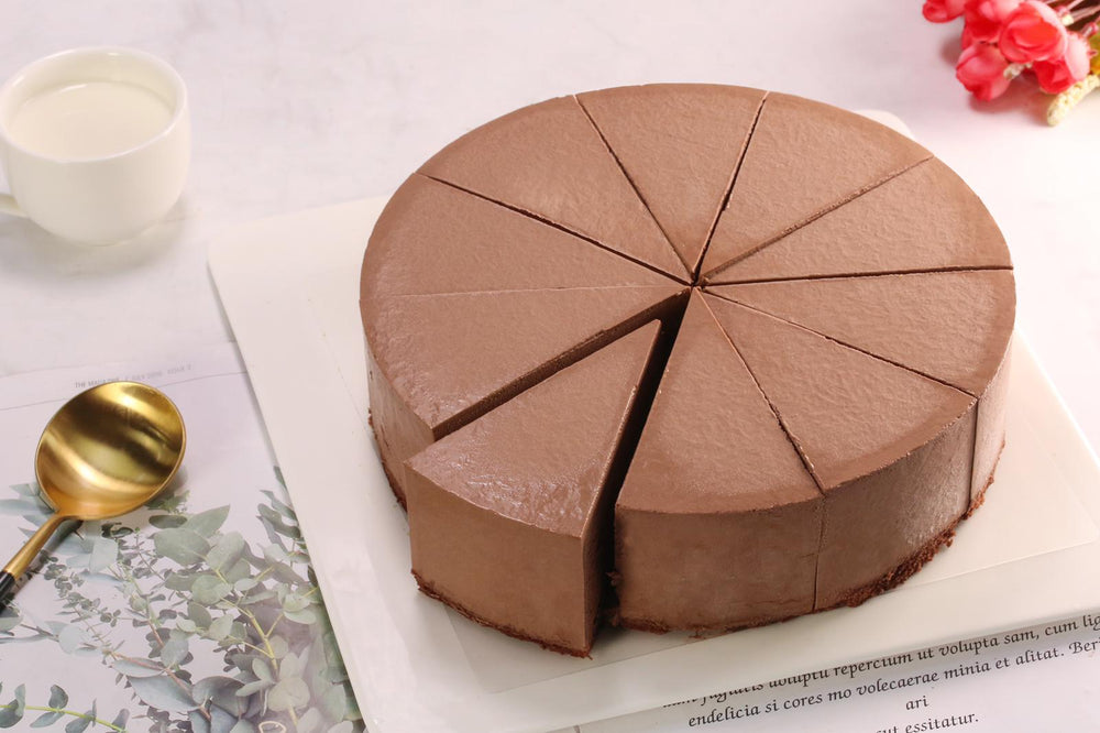 奧昆巧克力慕斯蛋糕（圓形)